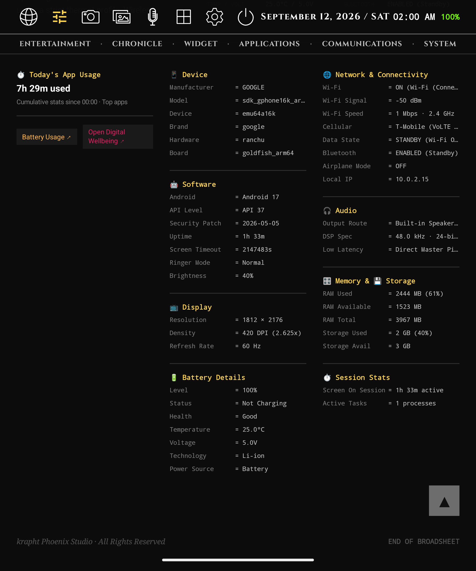 krapht Widgets Suite Gallery Dials