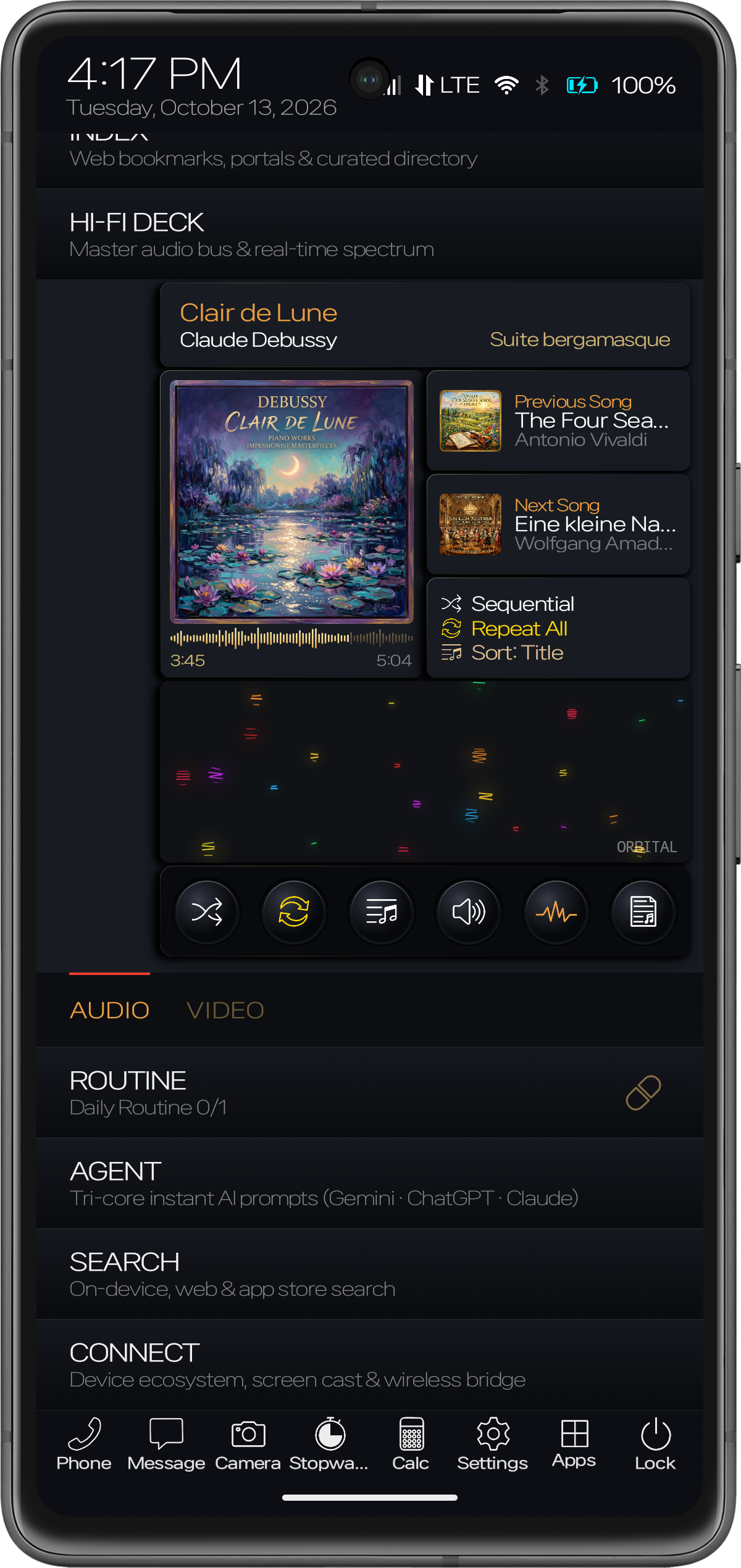 krapht Phoenix Gold Phone Screen